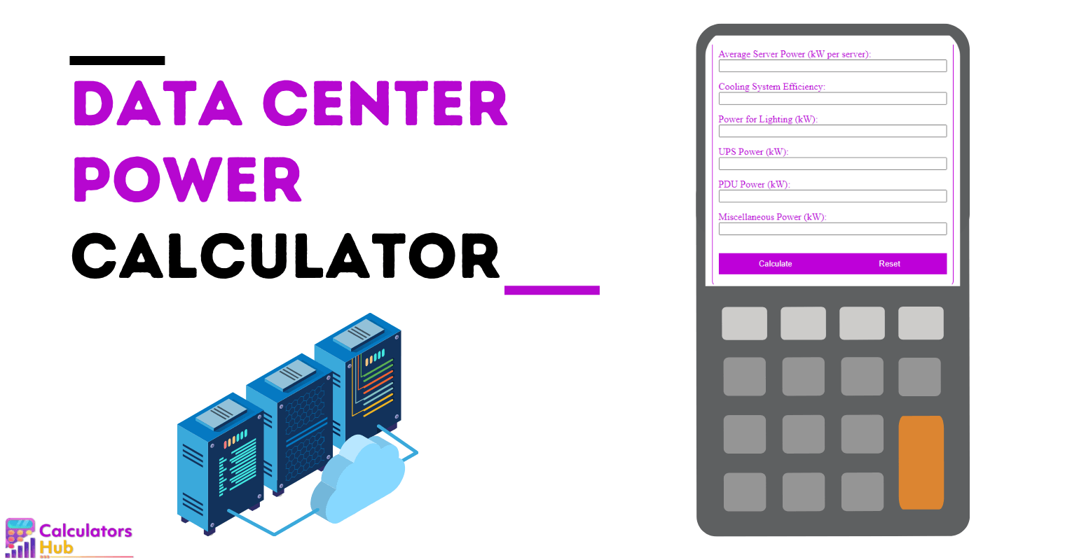 Data Center Power Calculator