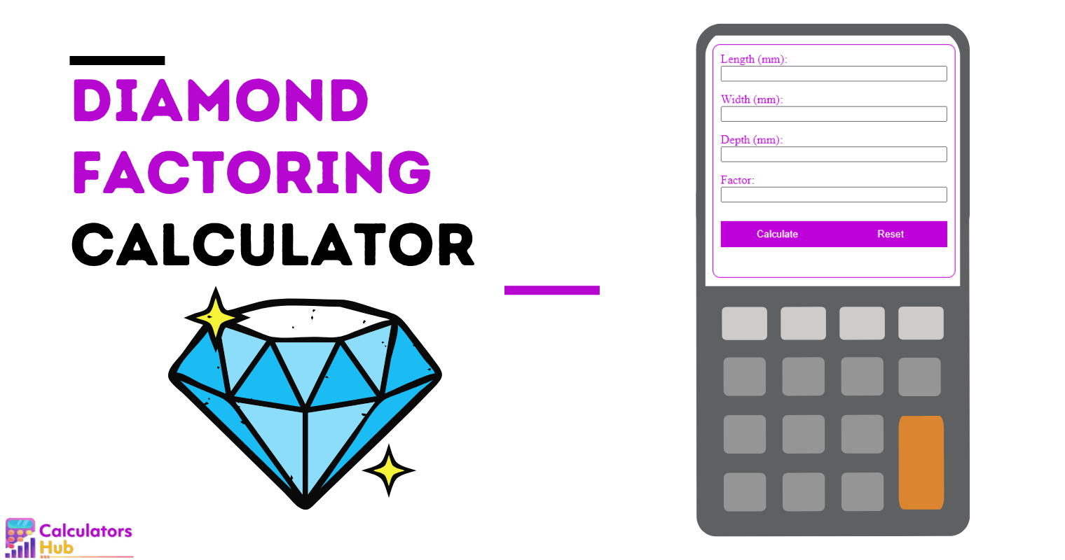Diamond Factoring Calculator