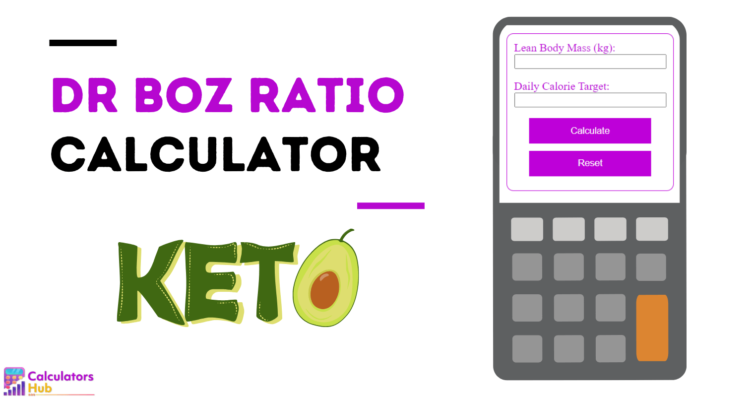 Dr Boz Ratio Calculator