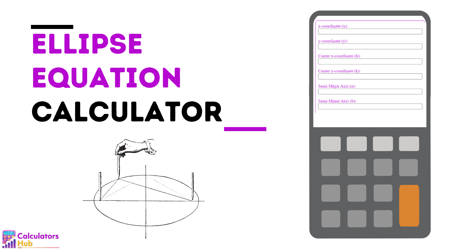 Ellipse Equation Calculator Online