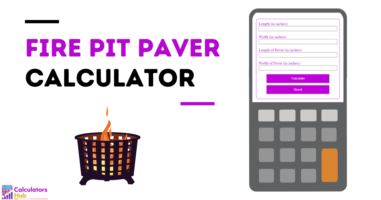 Calculateur de pavé de foyer