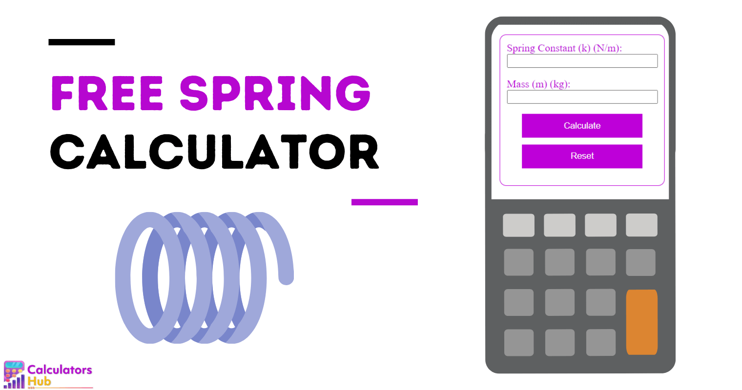 Free Spring Calculator