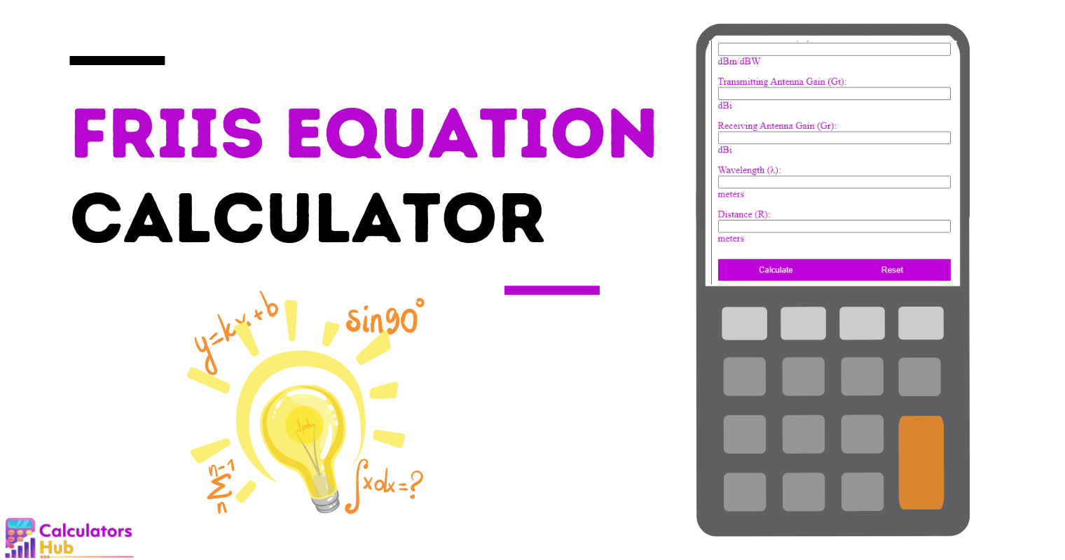 Friis Equation Calculator