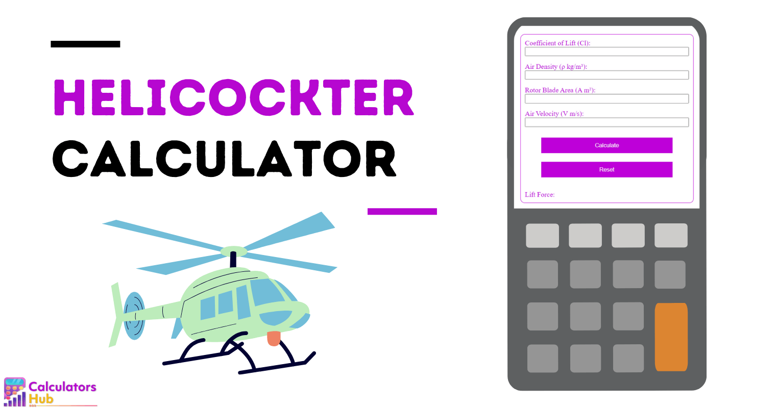 Helicockter Calculator
