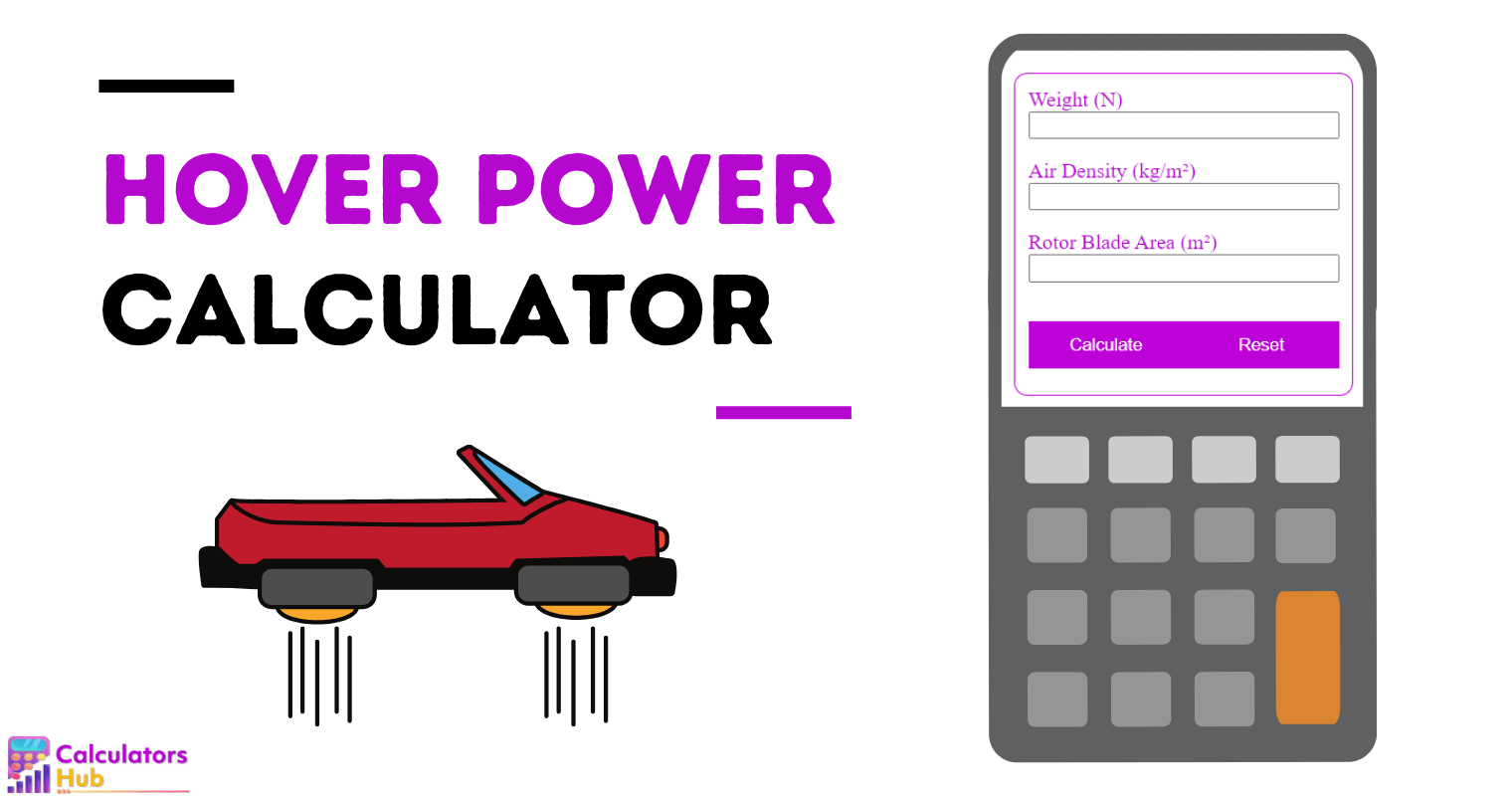 Hover Power Calculator