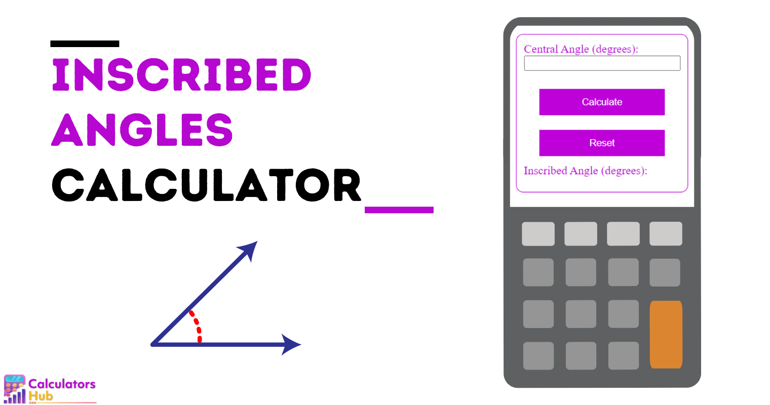 Inscribed Angles Calculator