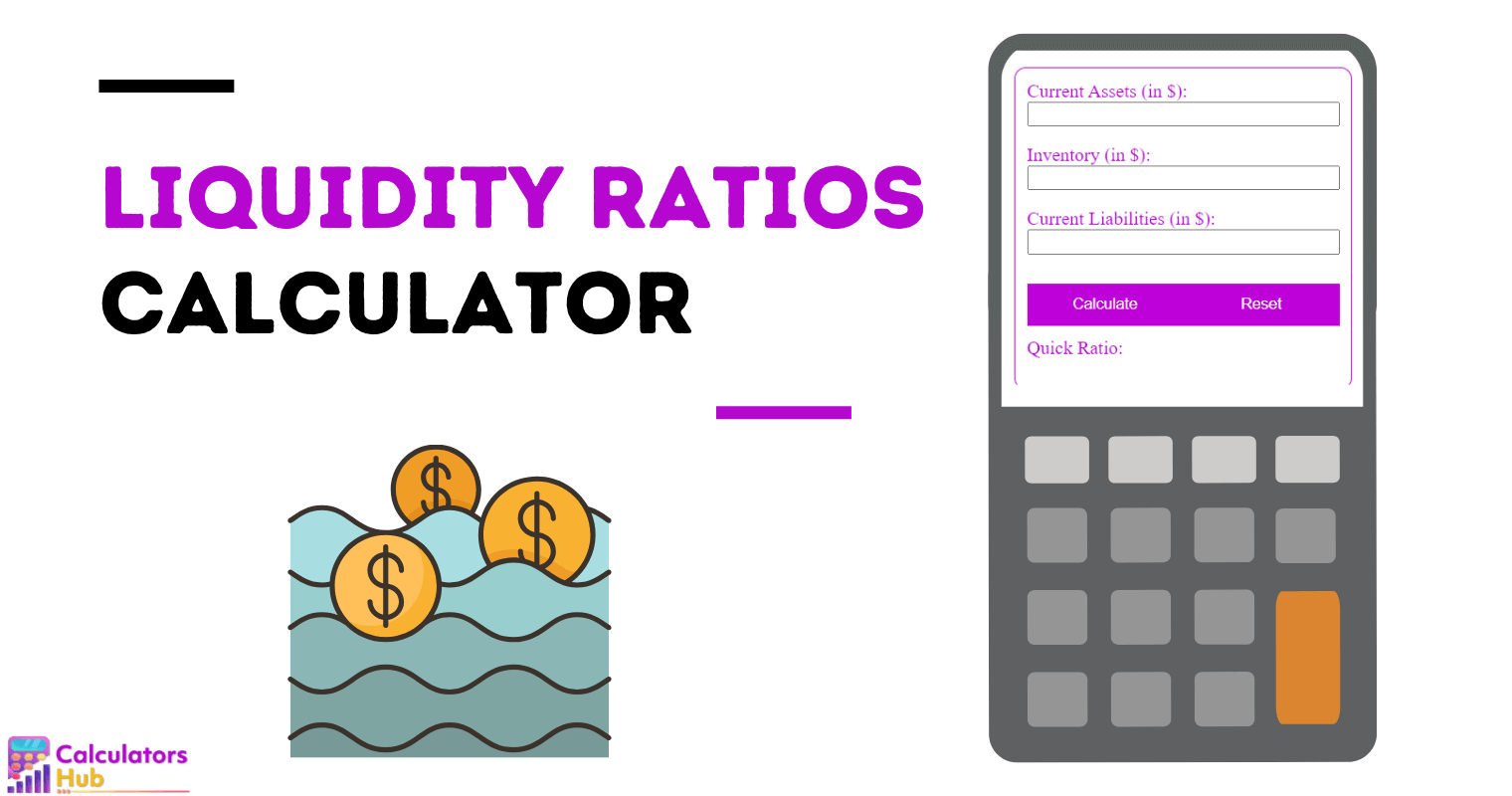 Calculateur de ratios de liquidité