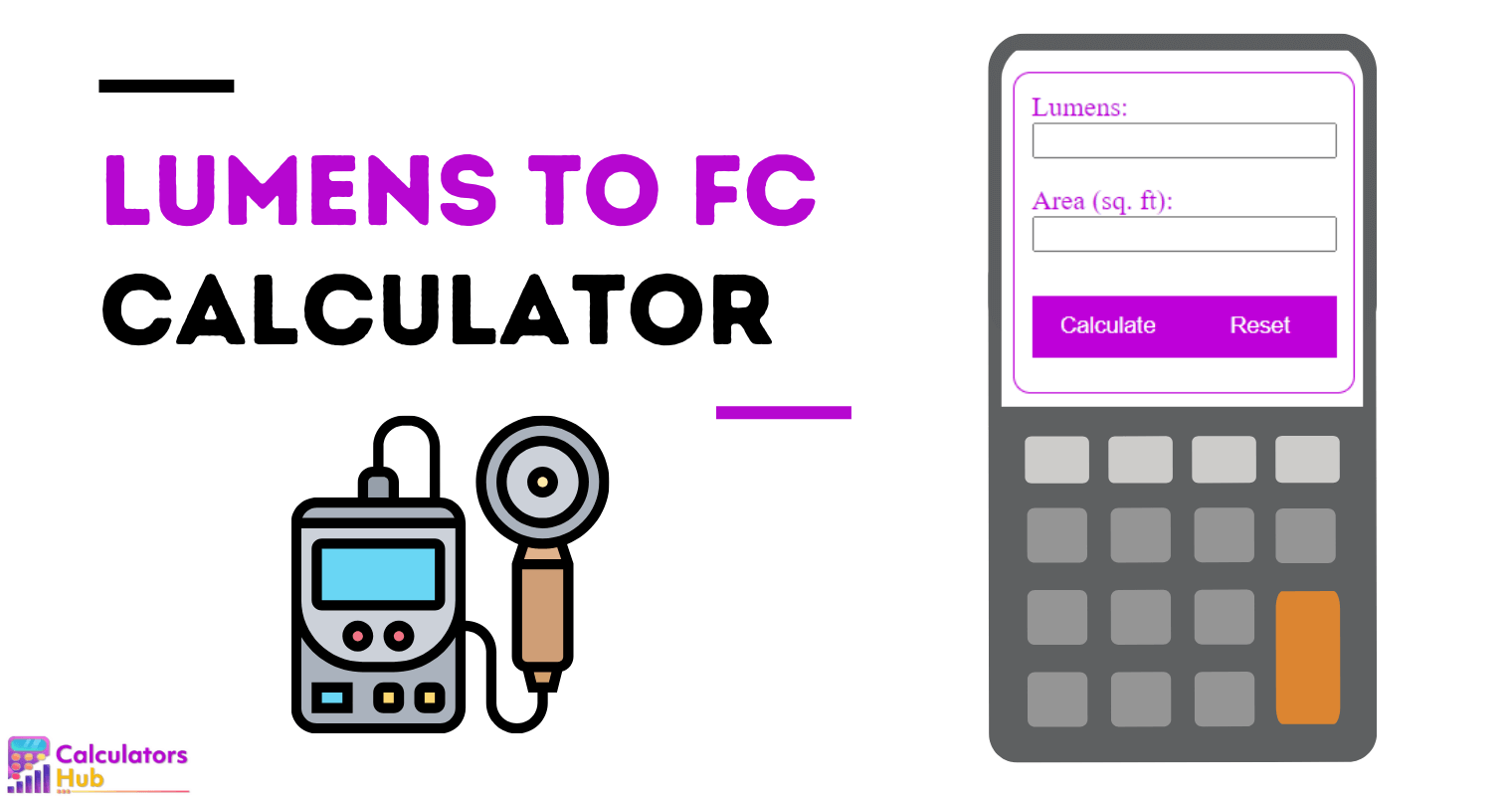 Lumens to fc Calculator