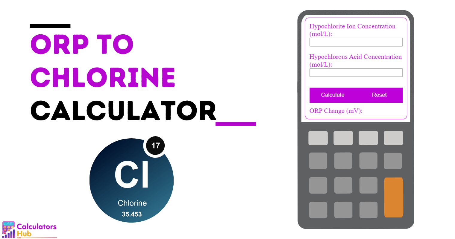 ORP to Chlorine Calculator