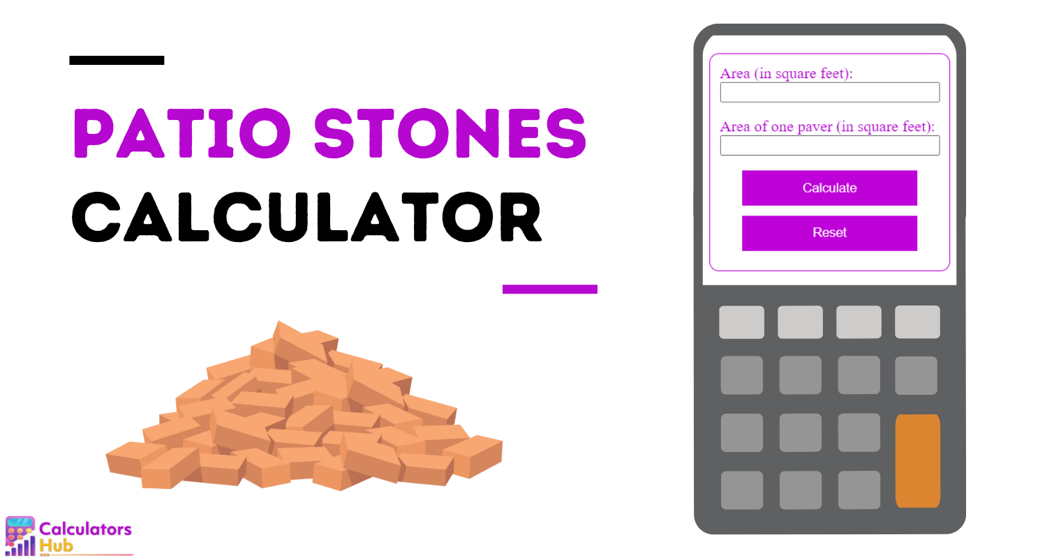 Patio Stones Calculator