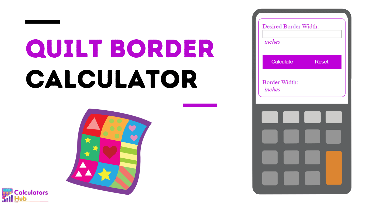 Quilt Border Calculator