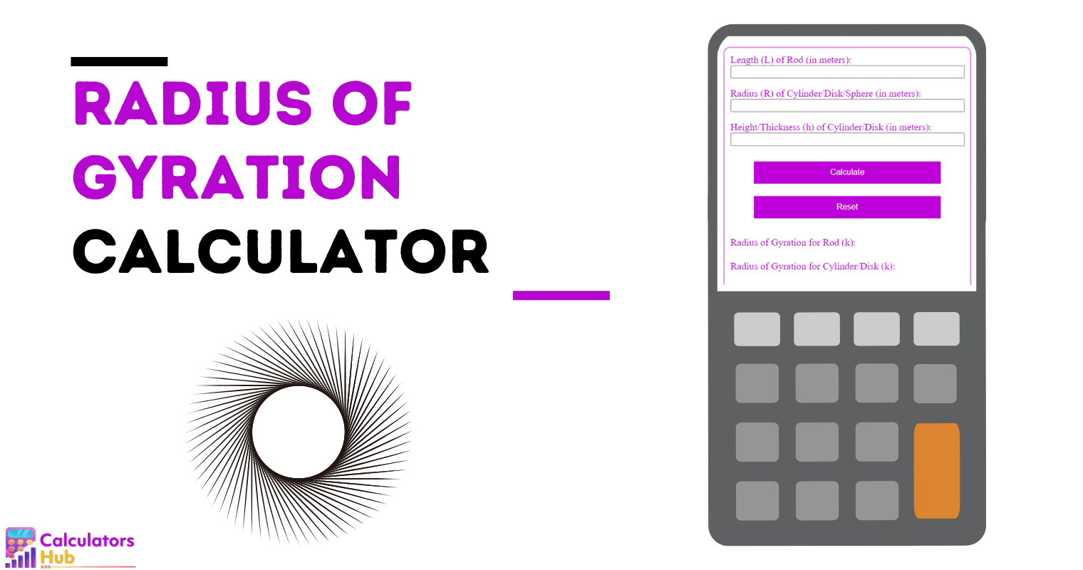 Radius of Gyration Calculator
