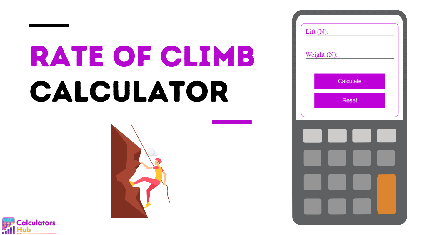 Rate of Climb Calculator