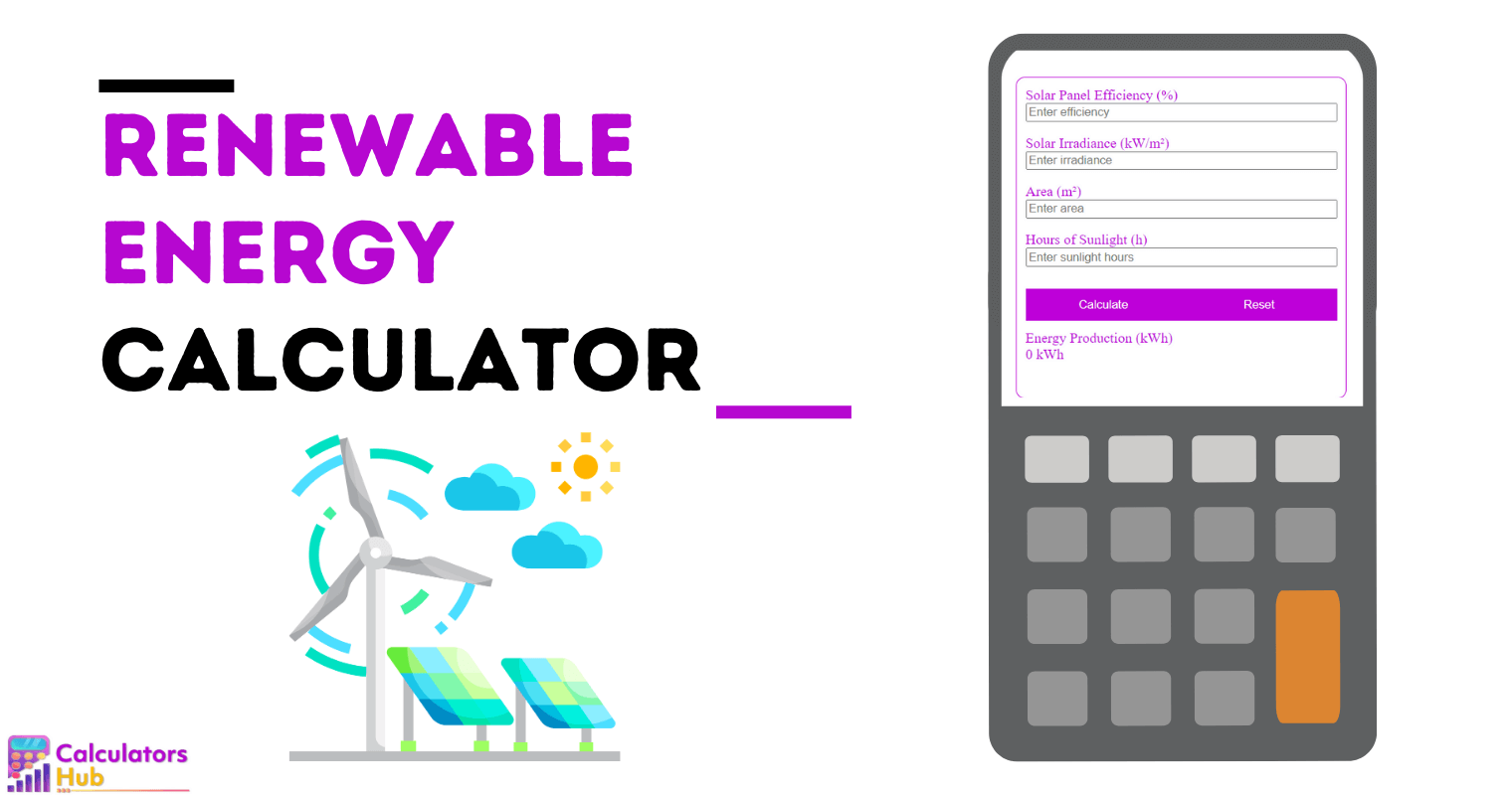 Renewable Energy Calculator