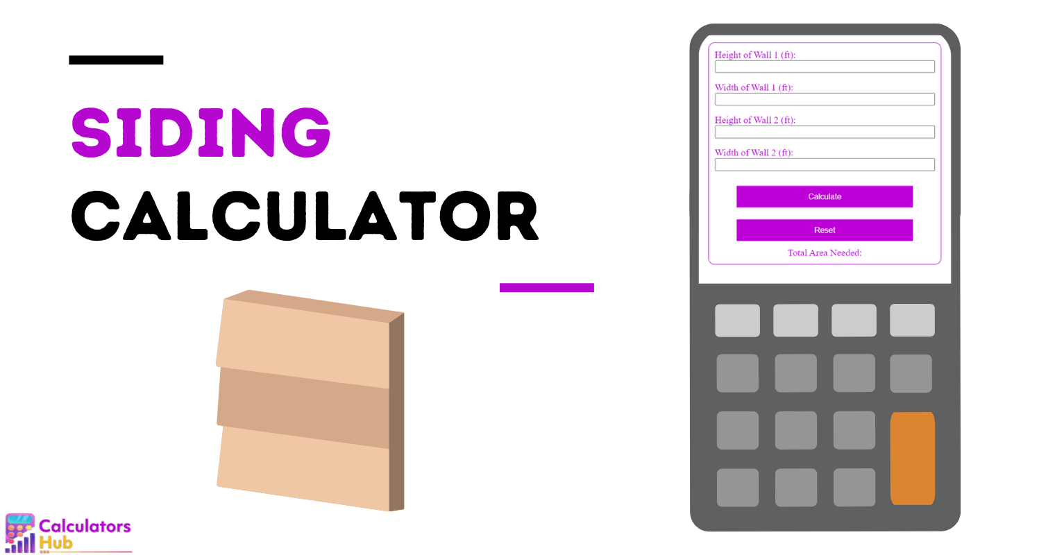 Siding Calculator