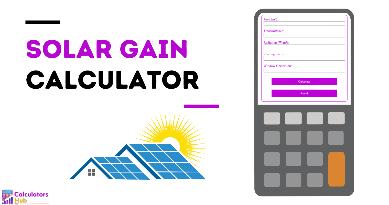 Solar Gain Calculator