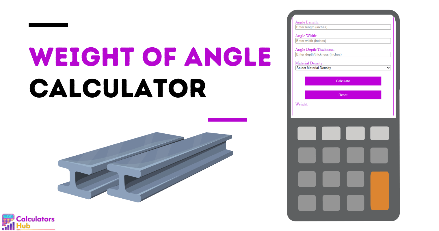 Weight of Angle Calculator