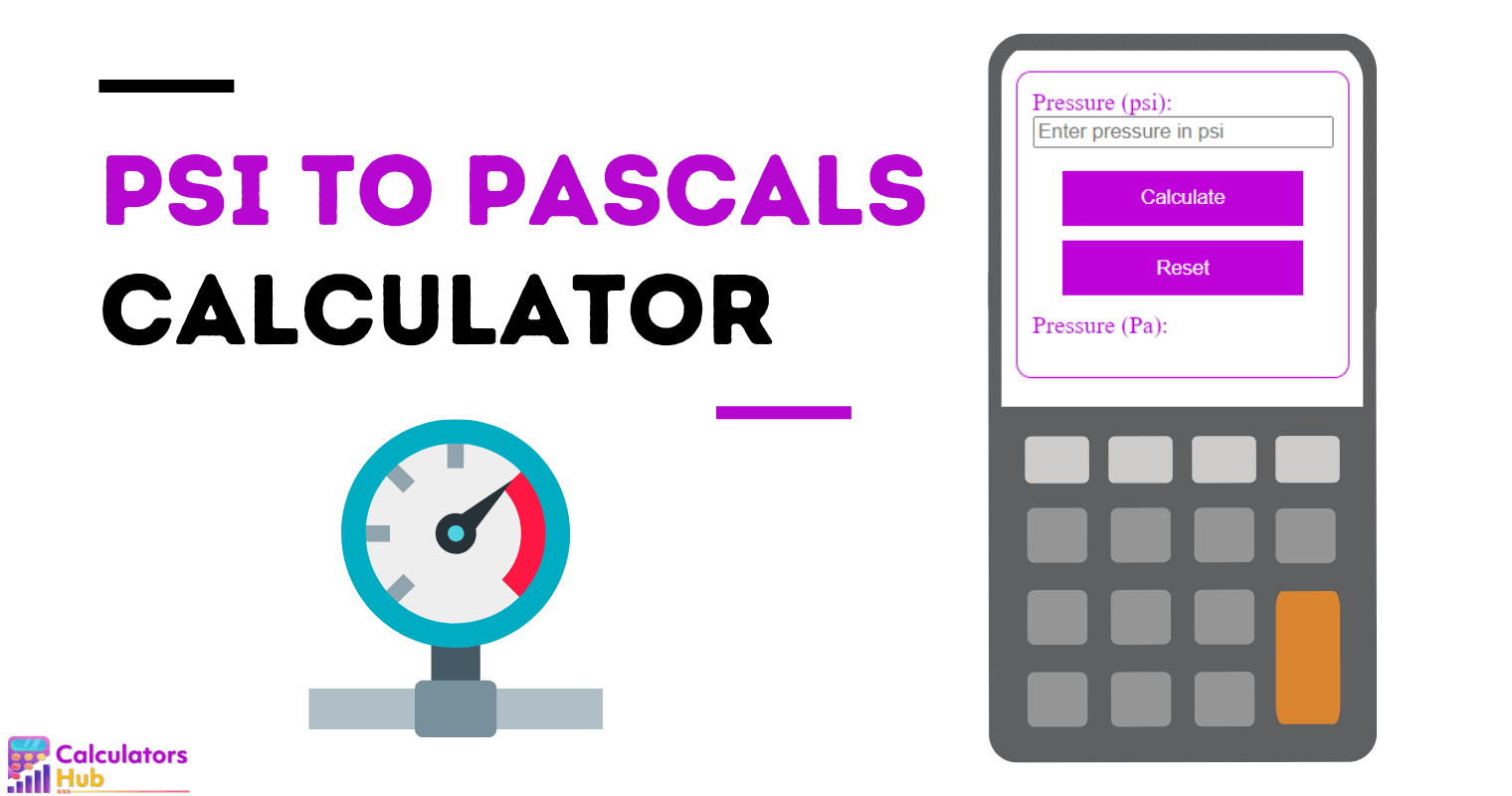 psi to Pascals Calculator
