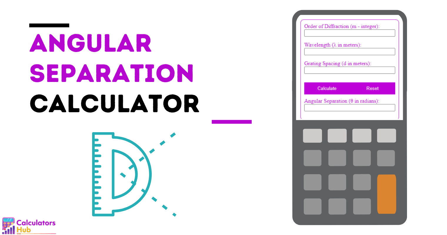 Angular Separation Calculator