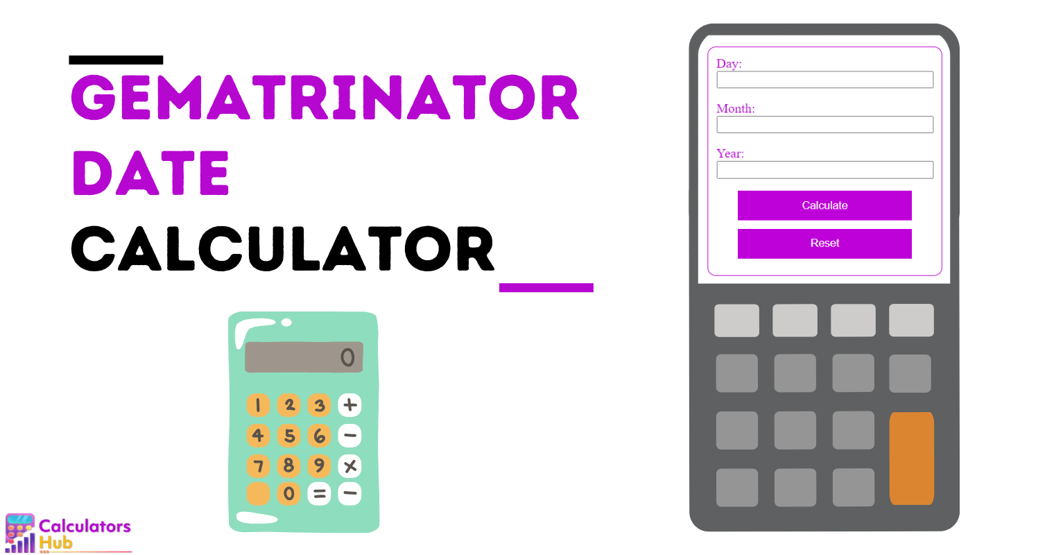 Gematrinator Date Calculator