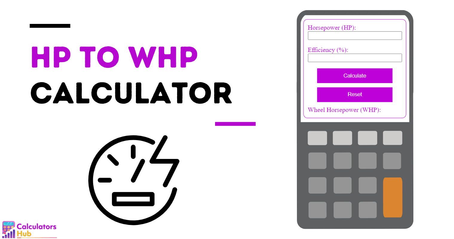 HP to WHP Calculator