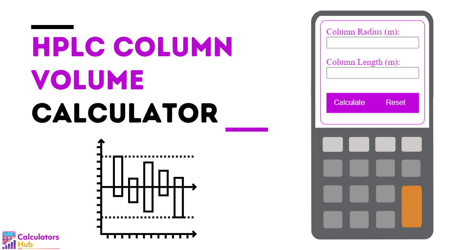 HPLC Column Volume Calculator