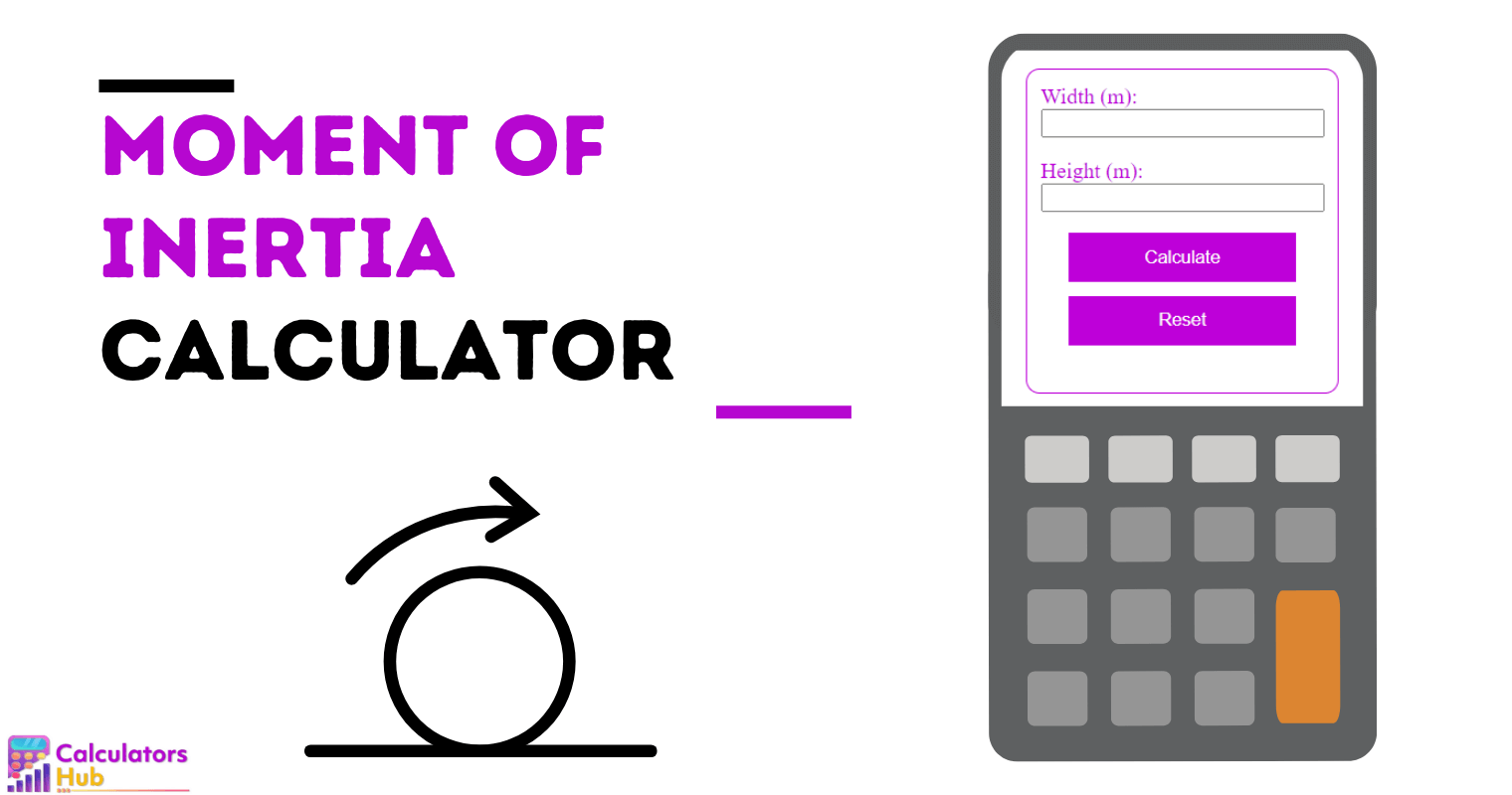 moment of inertia of rectangle calculator