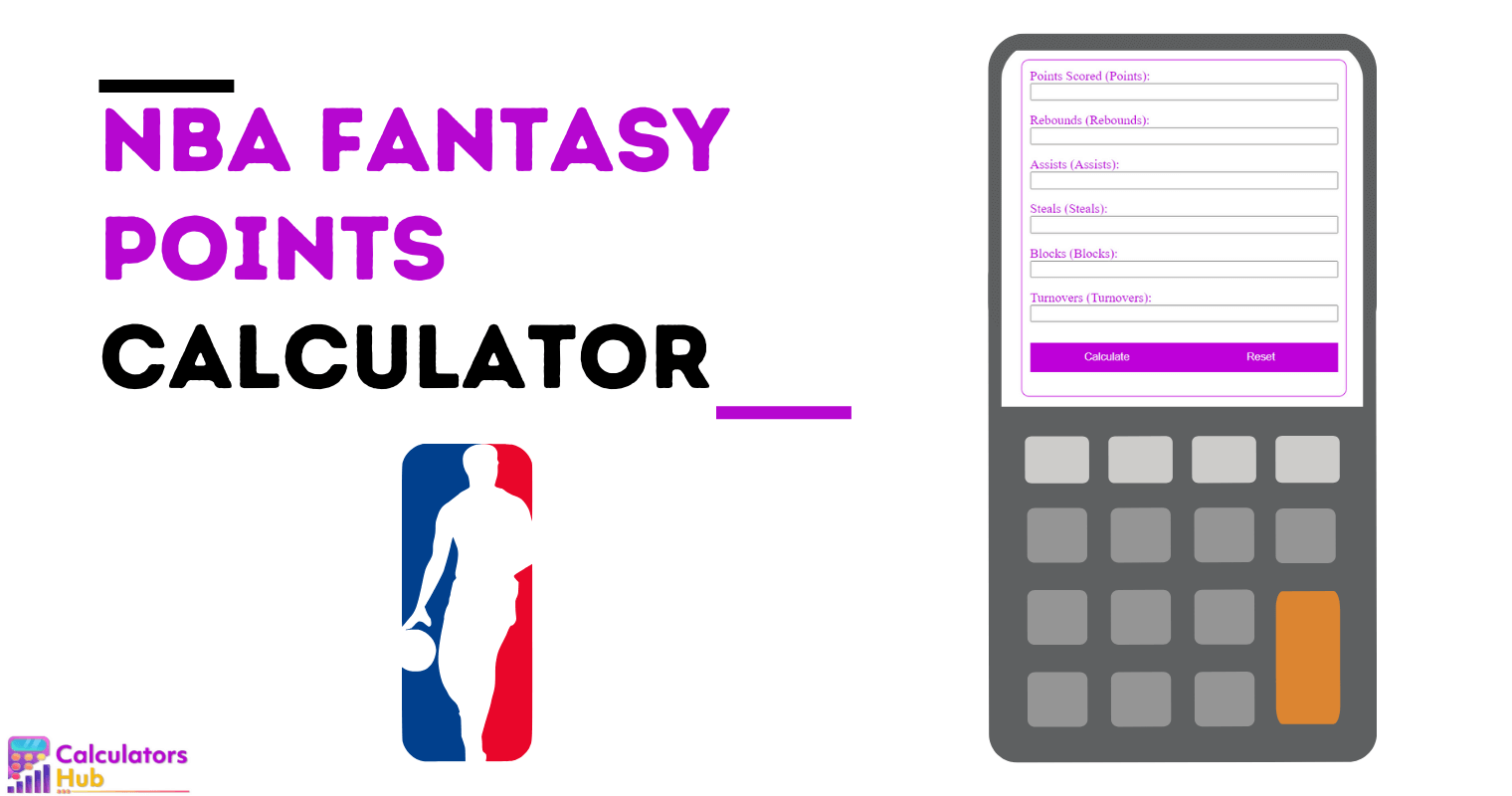 NBA Fantasy Points Calculator