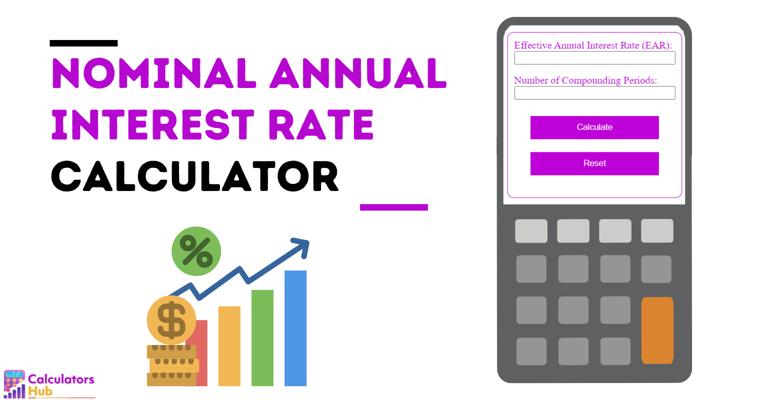 nominal annual rate of interest calculator