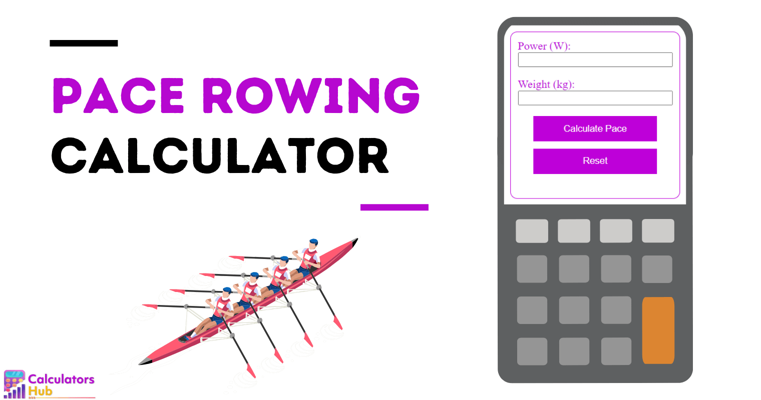 Pace Calculator Rowing