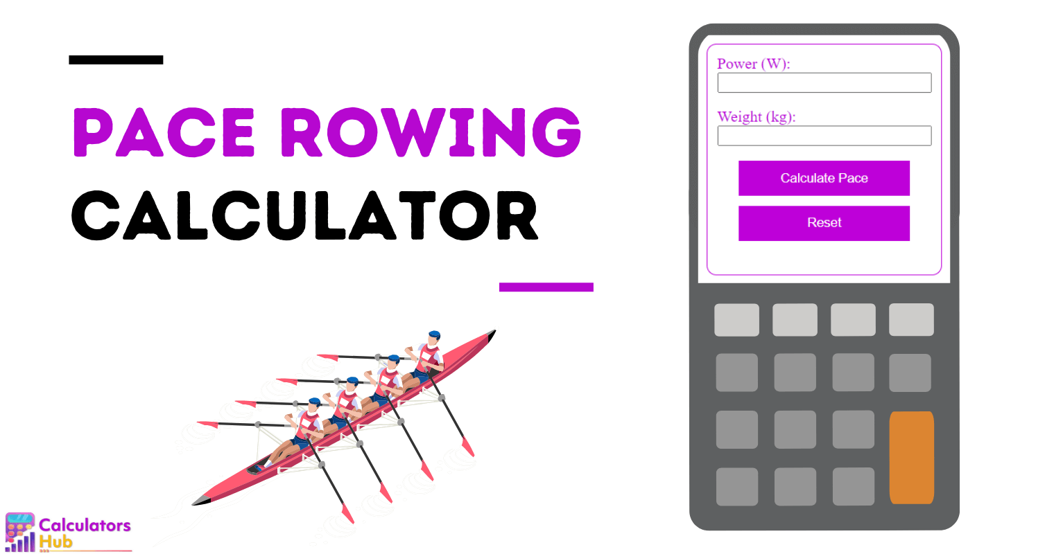 Pace Calculator Rowing Online