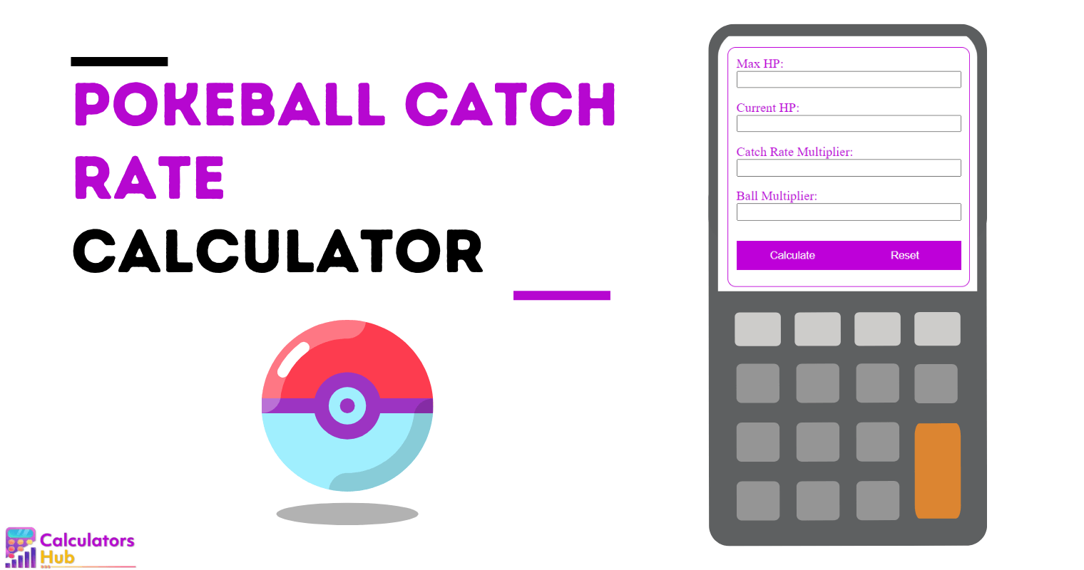 Pokeball Catch Rate Calculator