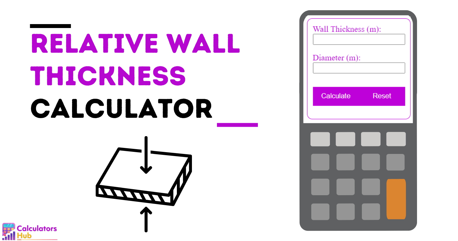 Relative Wall Thickness Calculator