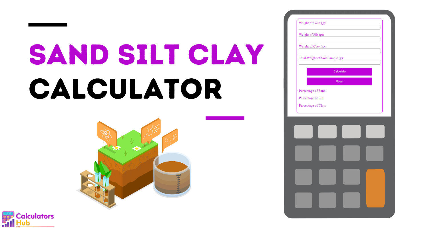 Sand Silt Clay Calculator