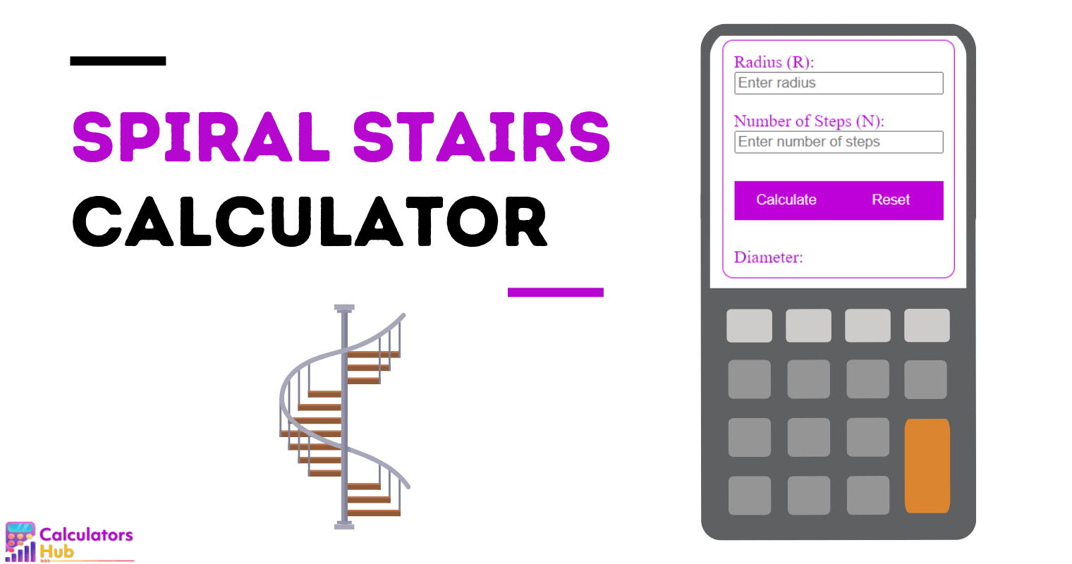 Spiral Stairs Calculator