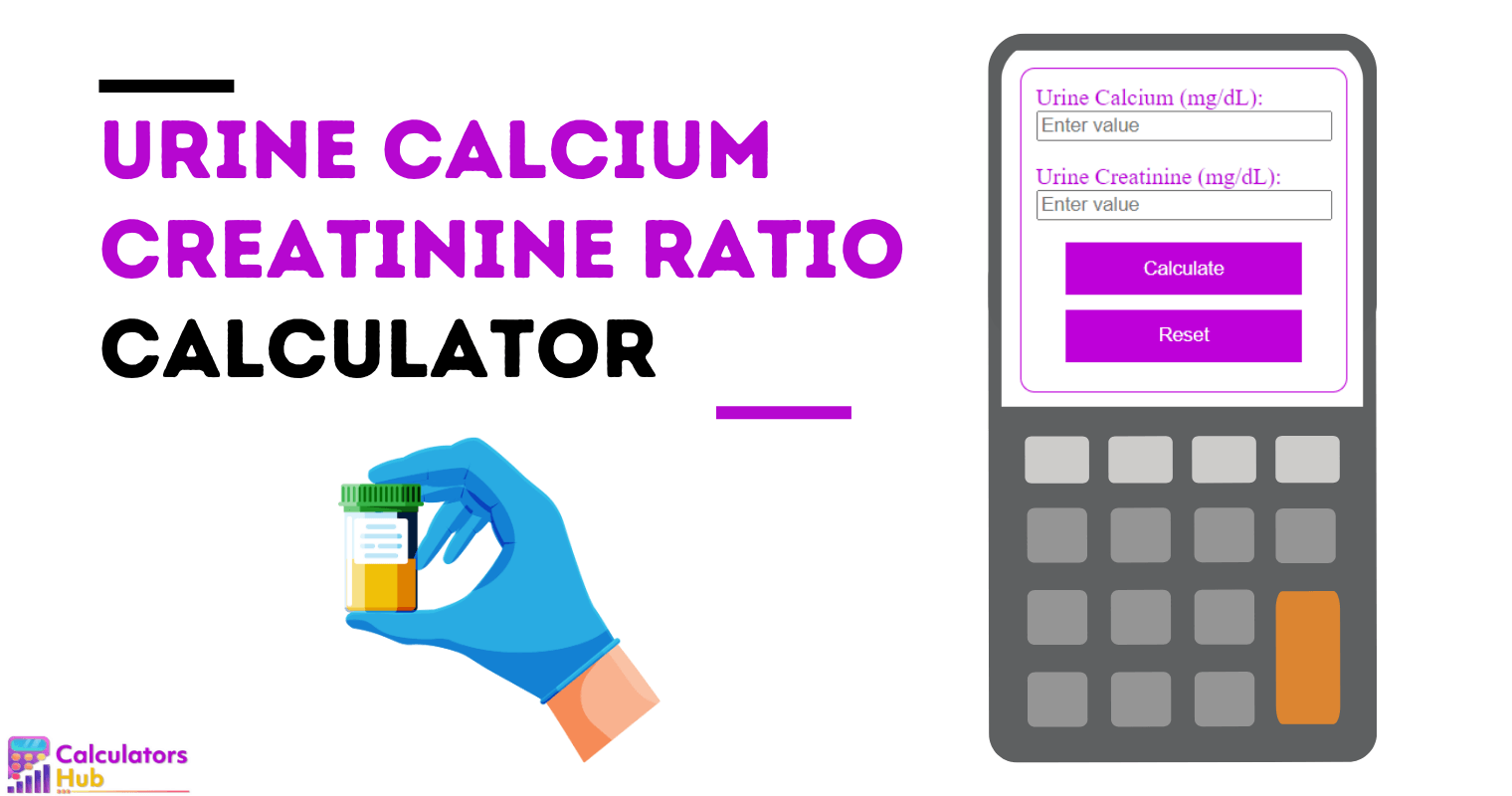 Urine Calcium Creatinine Ratio Calculator