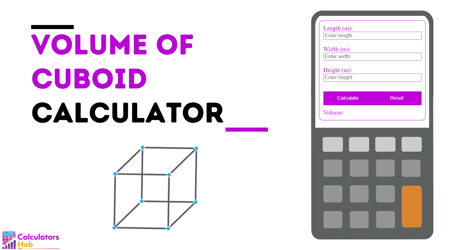 Volume of Cuboid Calculator