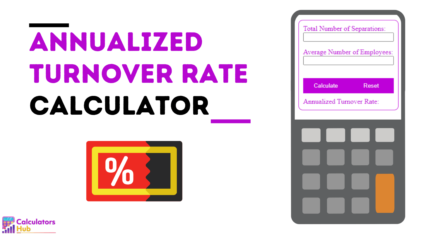 Annualized Turnover Rate Calculator