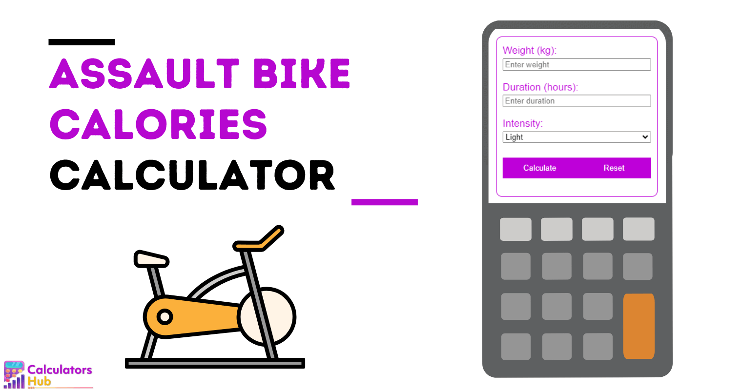 Assault Bike Calories Calculator