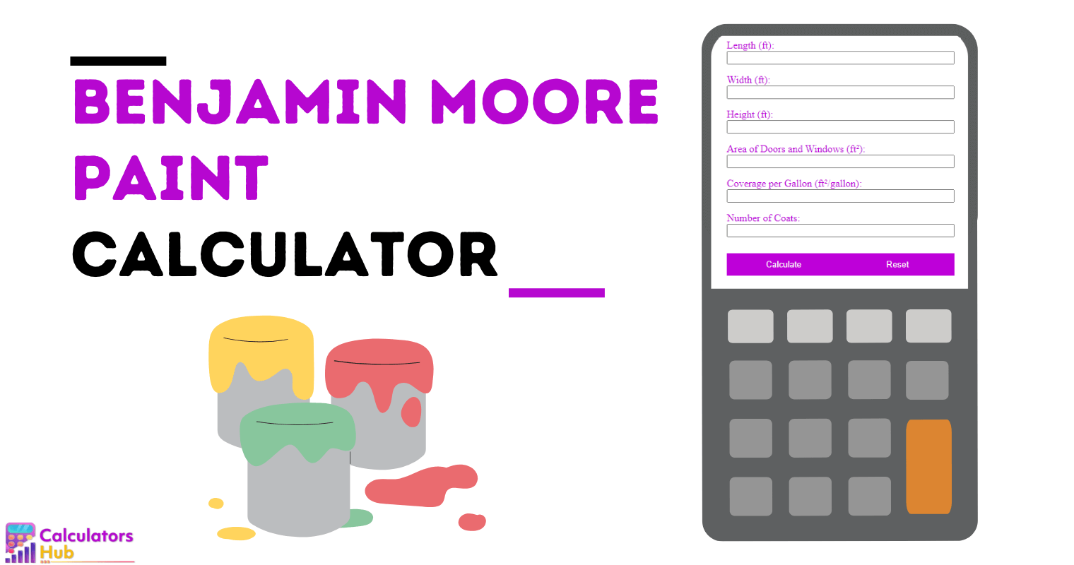 Benjamin Moore Paint Calculator