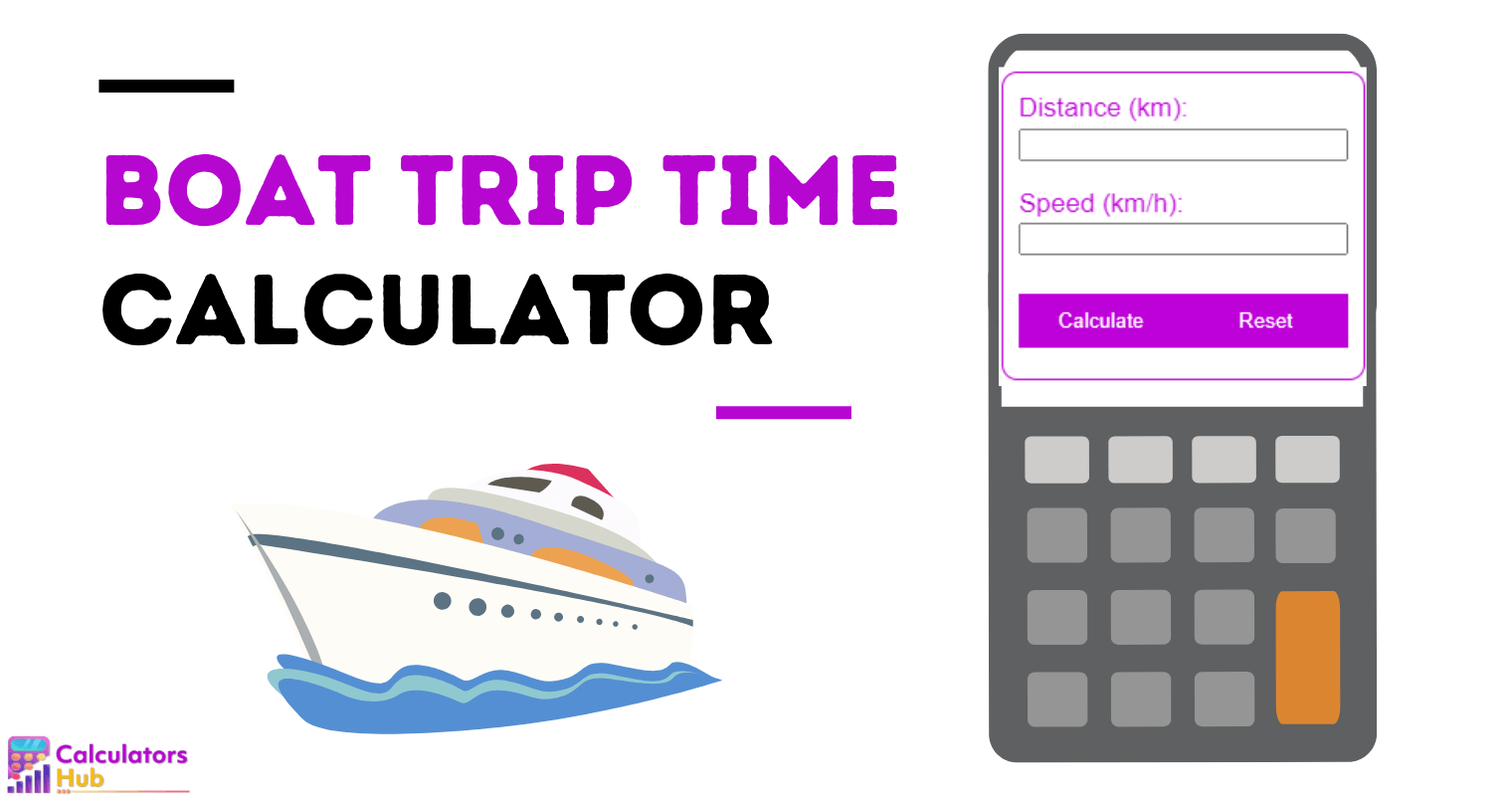 Boat Trip Time Calculator