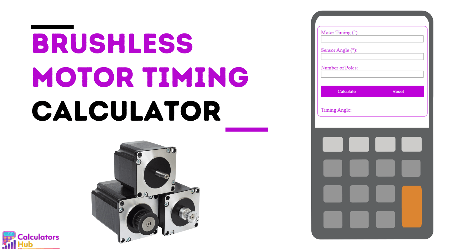 Brushless Motor Timing Calculator