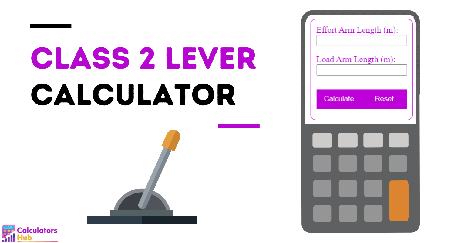 Class 2 Lever Calculator