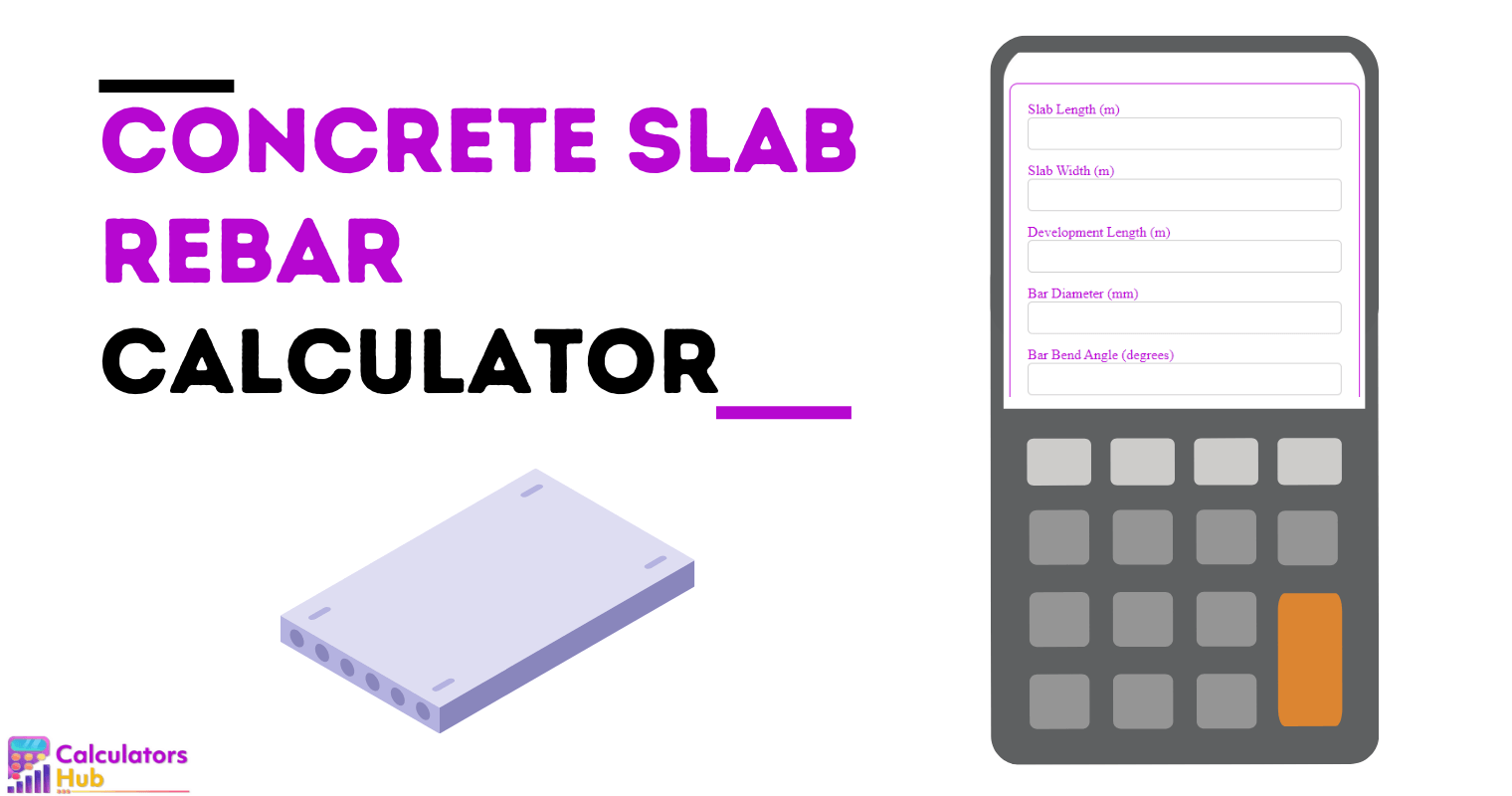 Concrete Slab Rebar Calculator