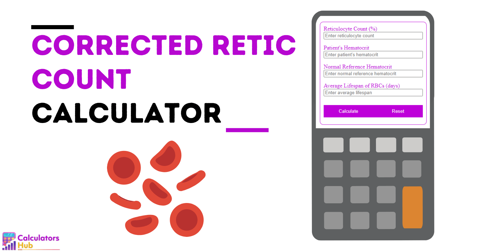 Corrected Retic Count Calculator
