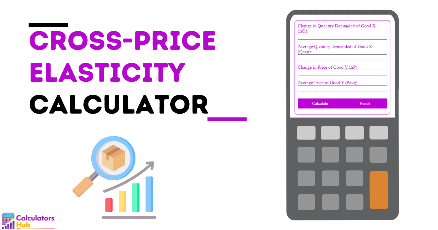Cross-Price Elasticity Calculator