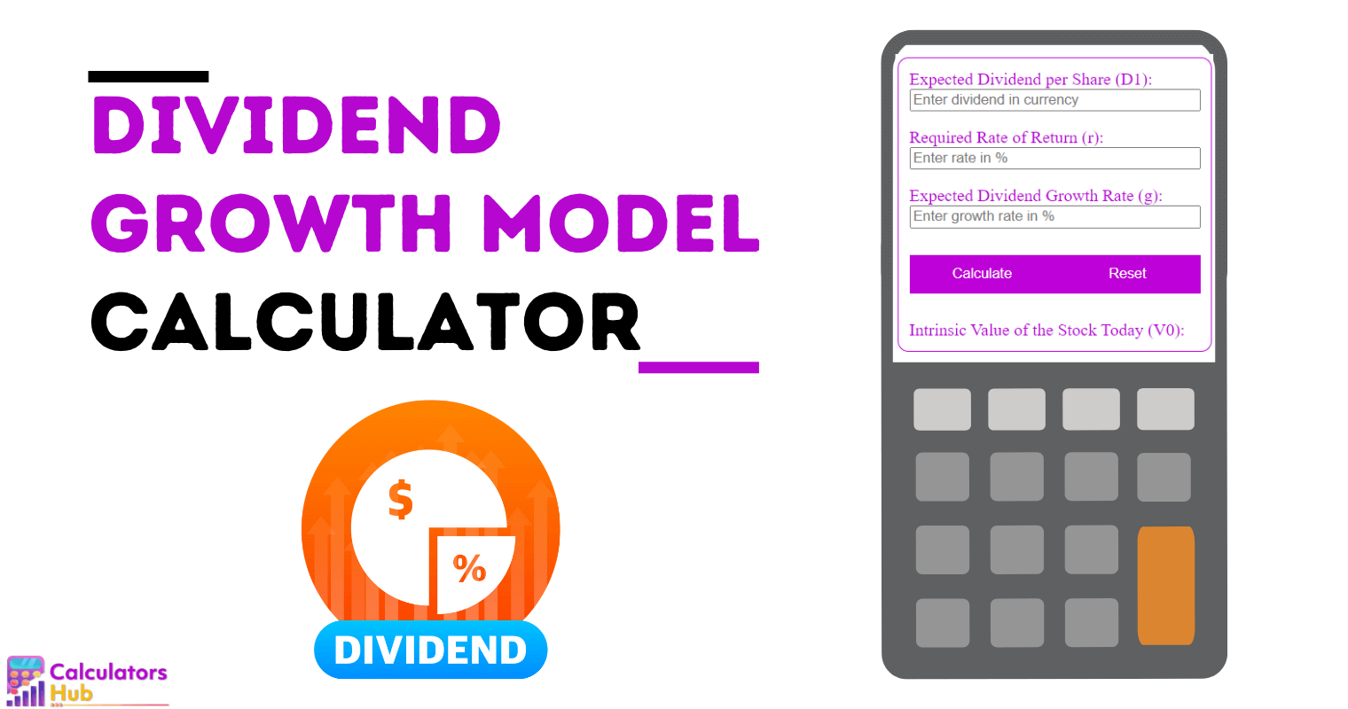 Dividend Growth Model Calculator