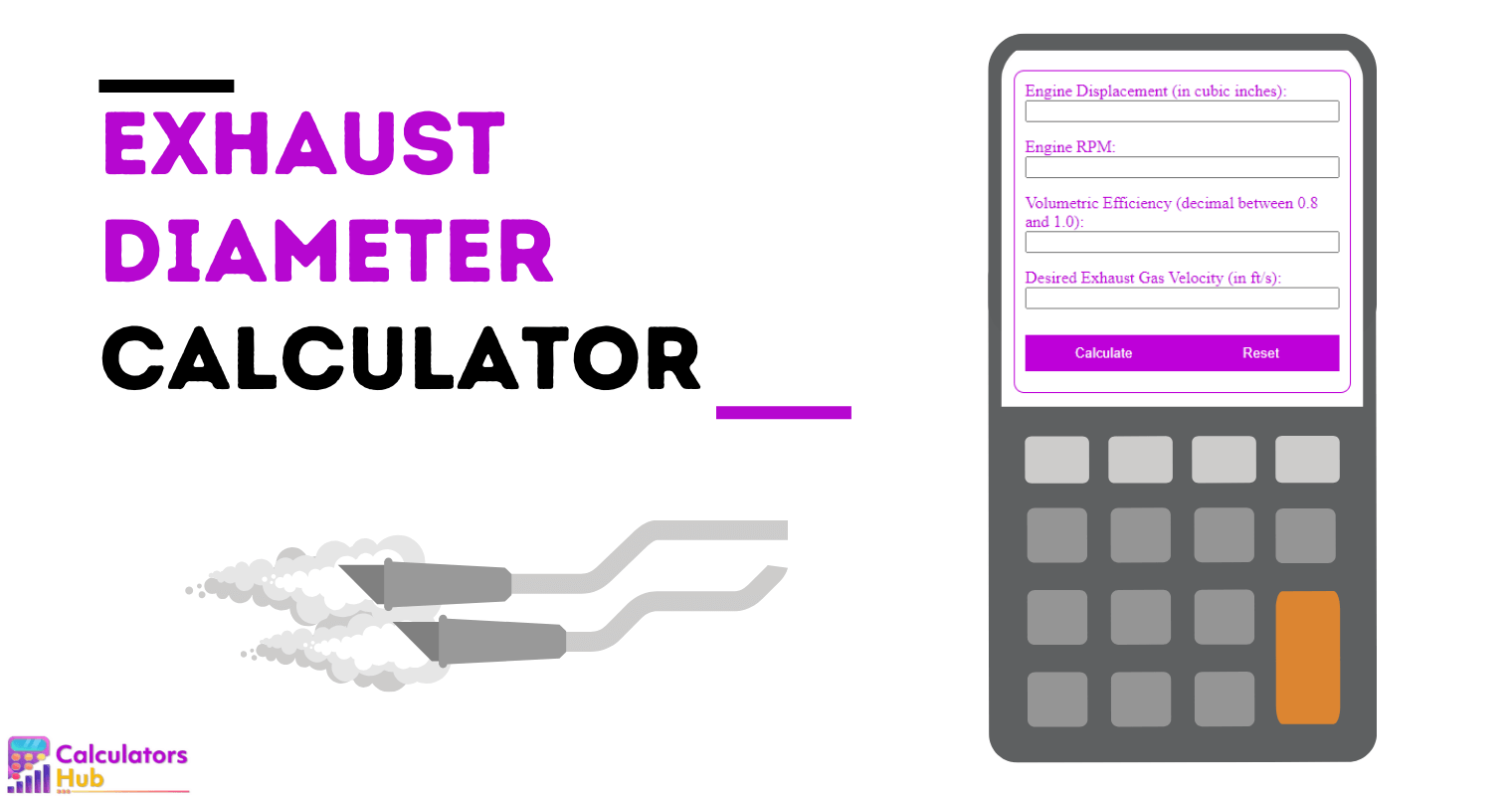 Exhaust Diameter Calculator