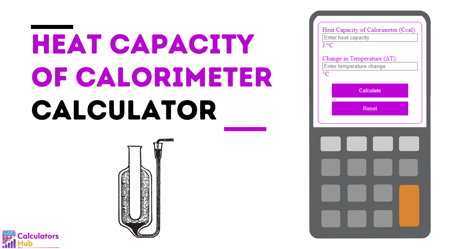 Heat Capacity of Calorimeter Calculator