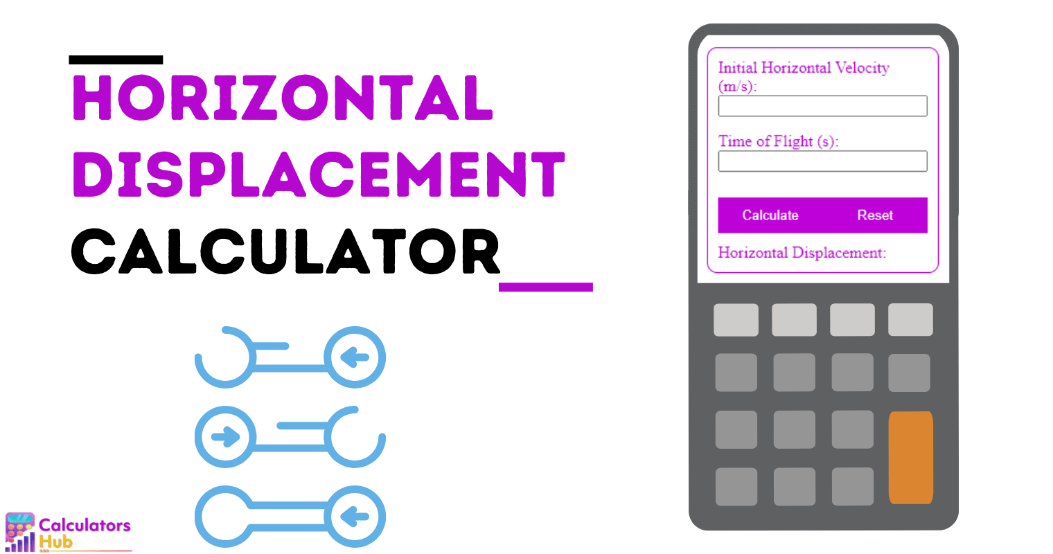 horizontal-displacement-calculator-online